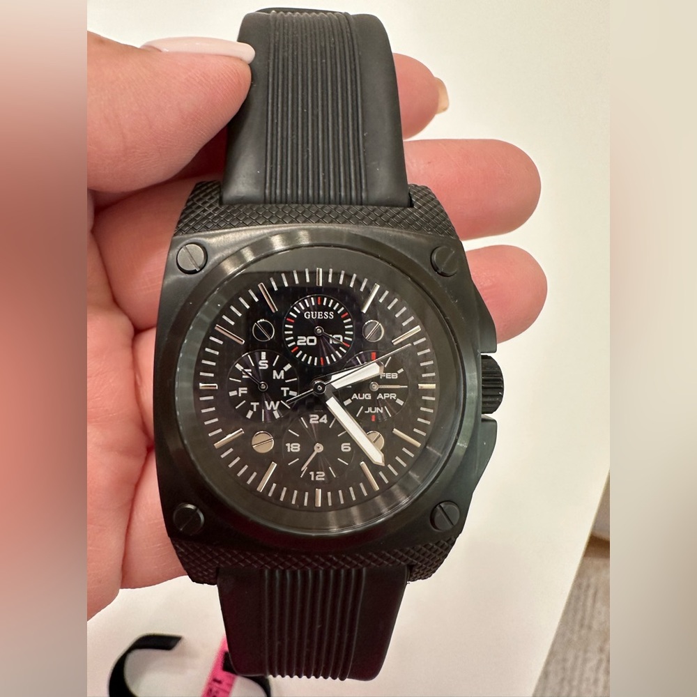 GUESS Watch Men’s in Black